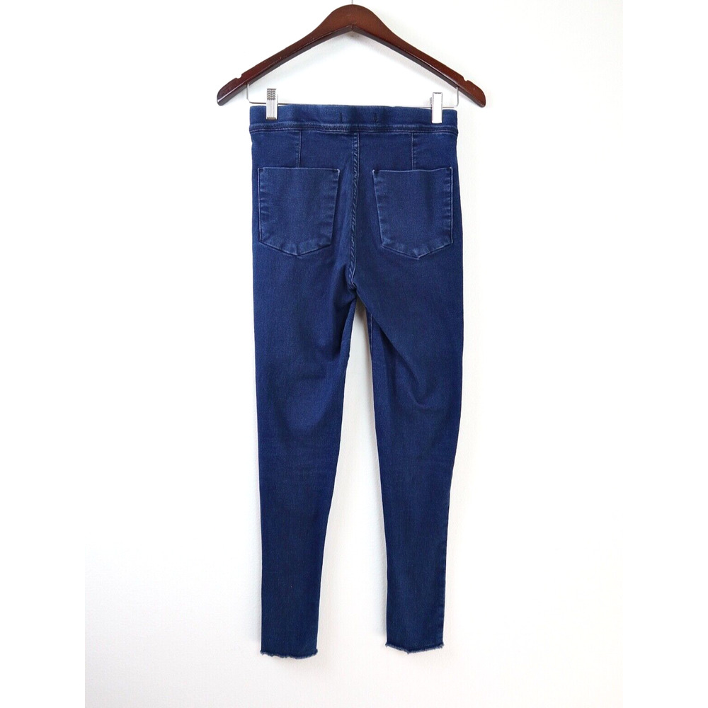 Free People Size 25 Easy Goes It Jeggings Denim Medium Blue Wash - Picture 5 of 10